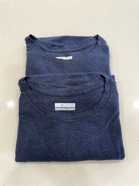 Columbia Gray Crew Neck Tee with Gray Accent